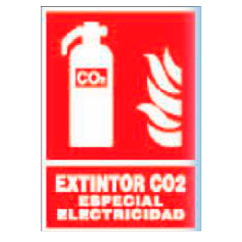Placa de Prohibición y PCI Tipo 2 (Lámina - Clase A)//Prohibition and Fire Signboard Type 2 (Plastic Sheet - Class A)