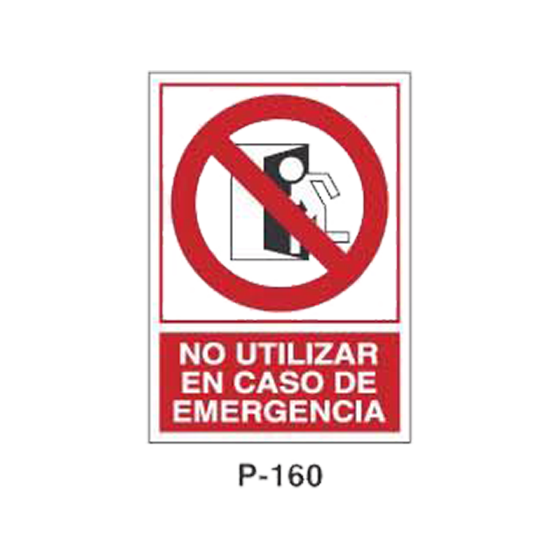 Placa de Prohibición y PCI Tipo 2 (Lámina - Clase A)//Prohibition and Fire Signboard Type 2 (Plastic Sheet - Class A)