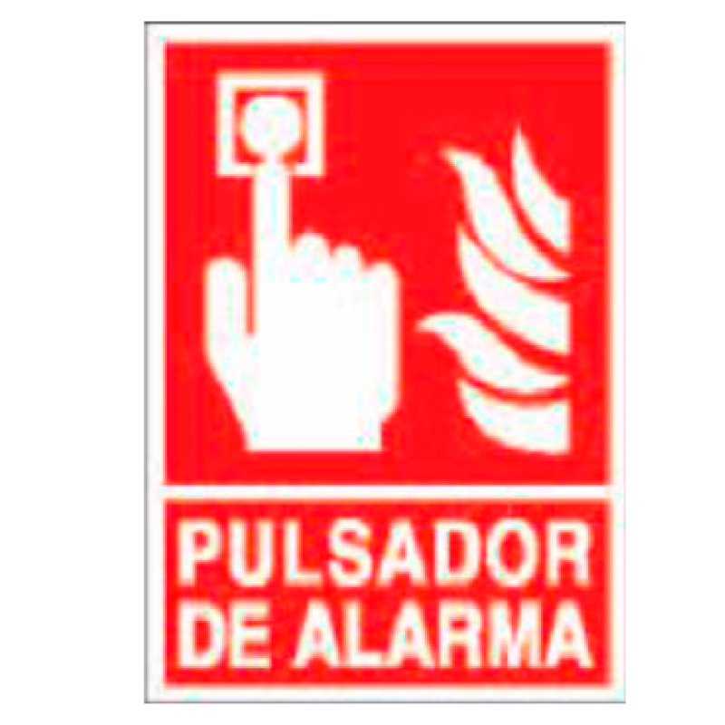 Placa de Prohibición y PCI Tipo 2 (Placa - Clase B)//Prohibition and Fire Signboard Type 2 (Plastic Sheet - Class B)