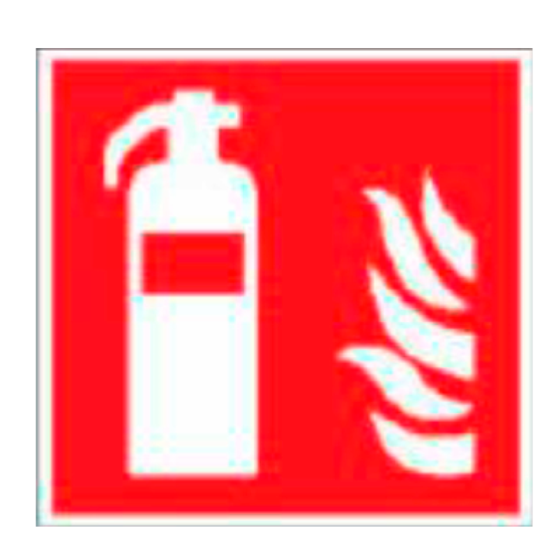 Placa de Prohibición y PCI Tipo 3 (Placa - Clase B)//Prohibition and Fire Signboard Type 3 (Plastic Sheet - Class B)