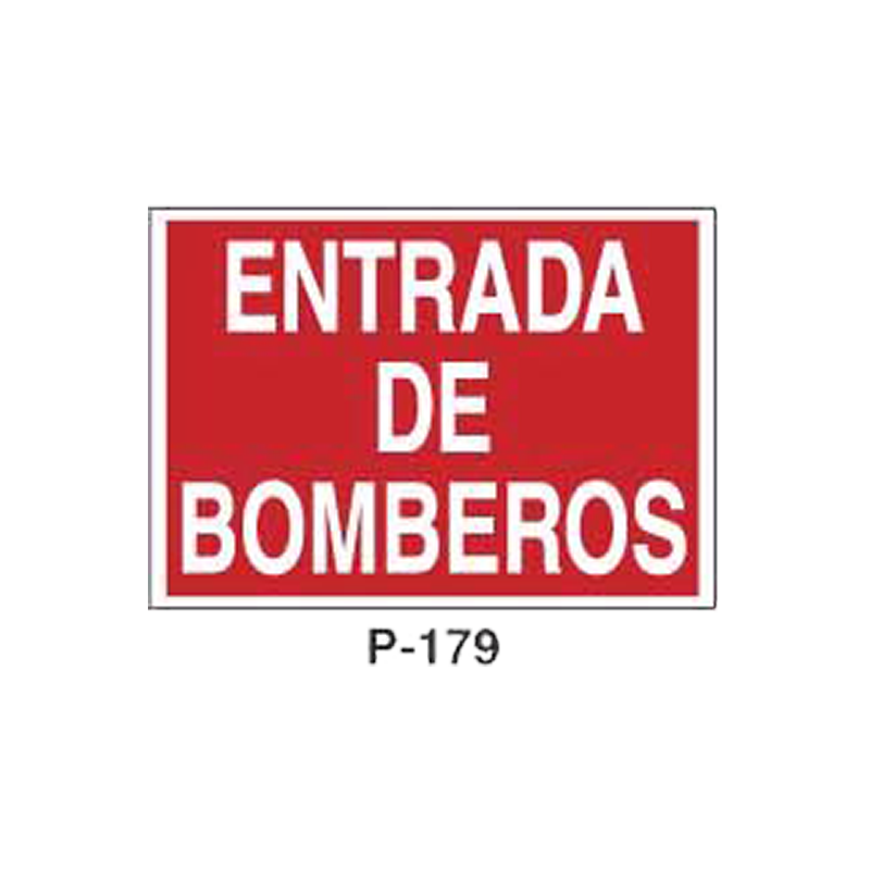 Placa de Prohibición y PCI Tipo 3 (Placa - Clase B)//Prohibition and Fire Signboard Type 3 (Plastic Sheet - Class B)