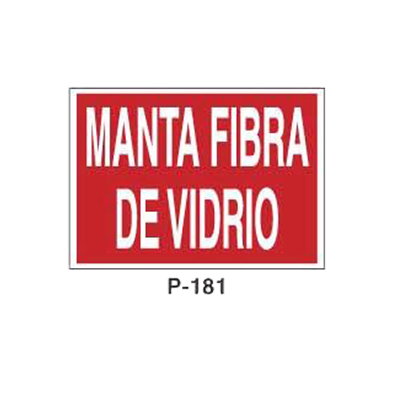 Placa de Prohibición y PCI Tipo 3 (Lámina - Clase A)//Prohibition and Fire Signboard Type 3 (Plastic Sheet - Class A)