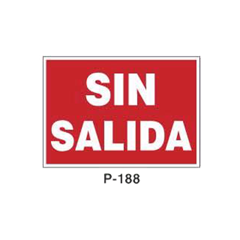 Placa de Prohibición y PCI Tipo 3 (Lámina - Clase A)//Prohibition and Fire Signboard Type 3 (Plastic Sheet - Class A)