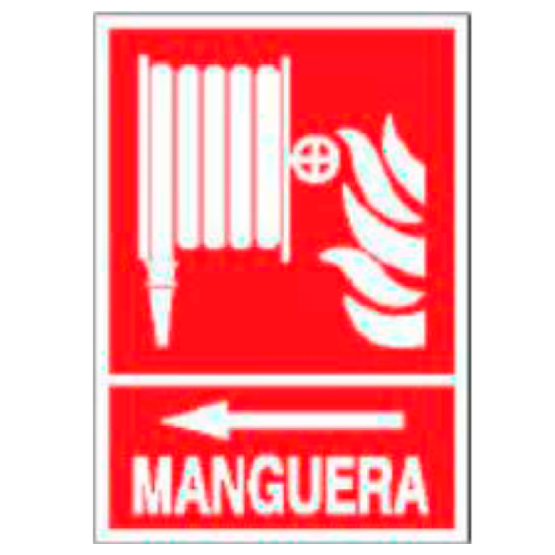 Placa de Prohibición y PCI Tipo 3 (Placa - Clase B)//Prohibition and Fire Signboard Type 3 (Plastic Sheet - Class B)