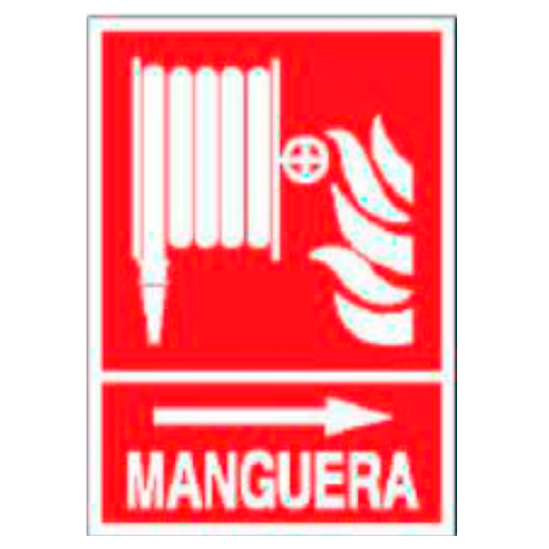 Placa de Prohibición y PCI Tipo 3 (Placa - Clase B)//Prohibition and Fire Signboard Type 3 (Plastic Sheet - Class B)