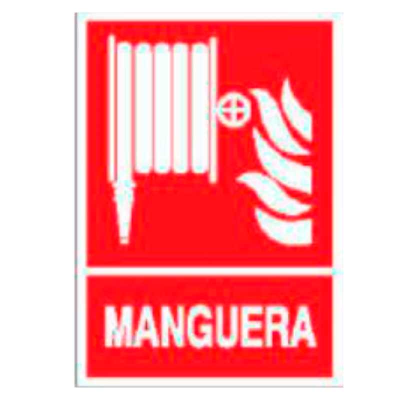 Placa de Prohibición y PCI Tipo 3 (Placa - Clase B)//Prohibition and Fire Signboard Type 3 (Plastic Sheet - Class B)