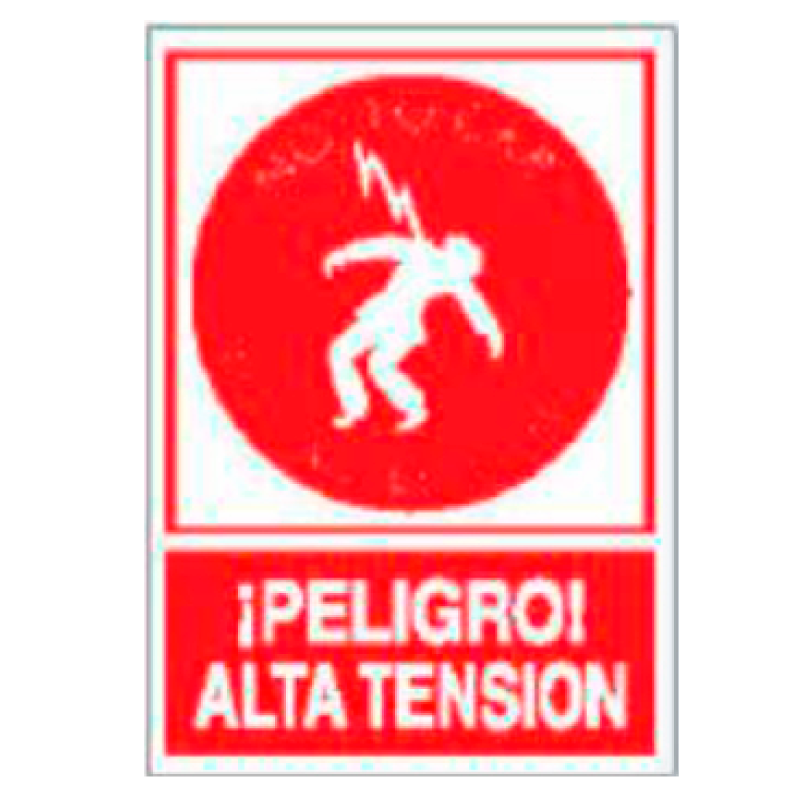 Placa de Prohibición y PCI Tipo 4 (Lámina - Clase A)//Prohibition and Fire Signboard Type 4 (Plastic Sheet - Class A)