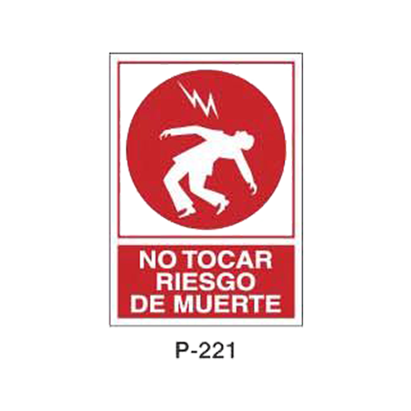 Placa de Prohibición y PCI Tipo 4 (Placa - Clase B)//Prohibition and Fire Signboard Type 4 (Plastic Sheet - Class B)