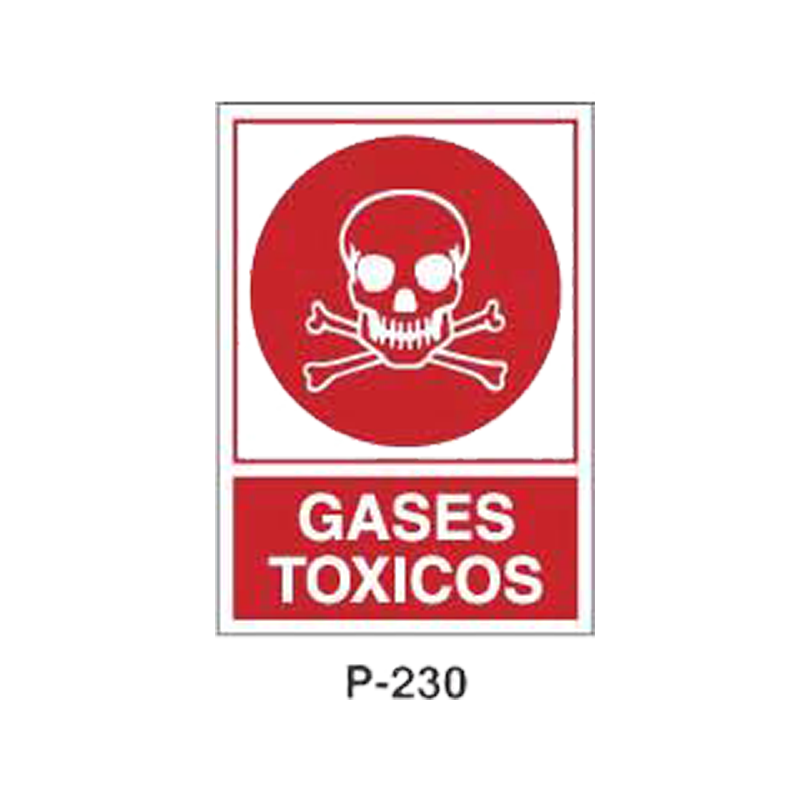 Placa de Prohibición y PCI Tipo 4 (Placa - Clase B)//Prohibition and Fire Signboard Type 4 (Plastic Sheet - Class B)