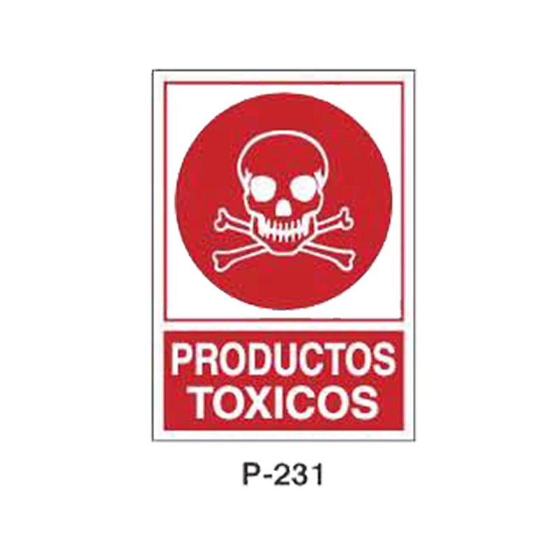 Placa de Prohibición y PCI Tipo 4 (Lámina - Clase A)//Prohibition and Fire Signboard Type 4 (Plastic Sheet - Class A)