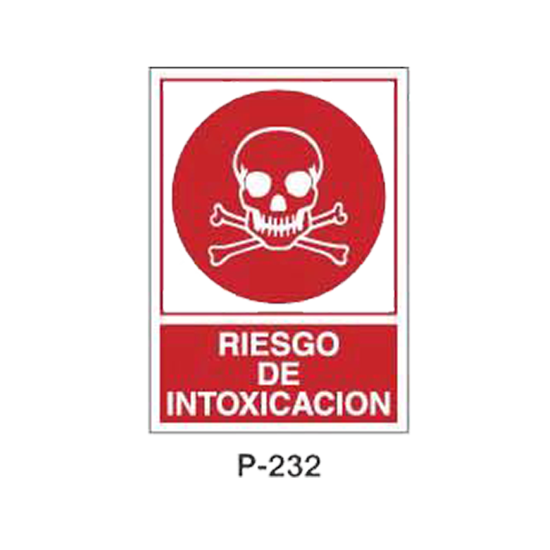 Placa de Prohibición y PCI Tipo 4 (Placa - Clase B)//Prohibition and Fire Signboard Type 4 (Plastic Sheet - Class B)