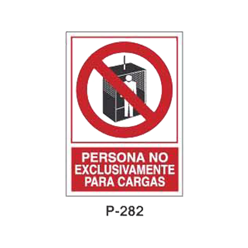 Placa de Prohibición y PCI Tipo 5 (Placa - Clase B)//Prohibition and Fire Signboard Type 5 (Plastic Sheet - Class B)