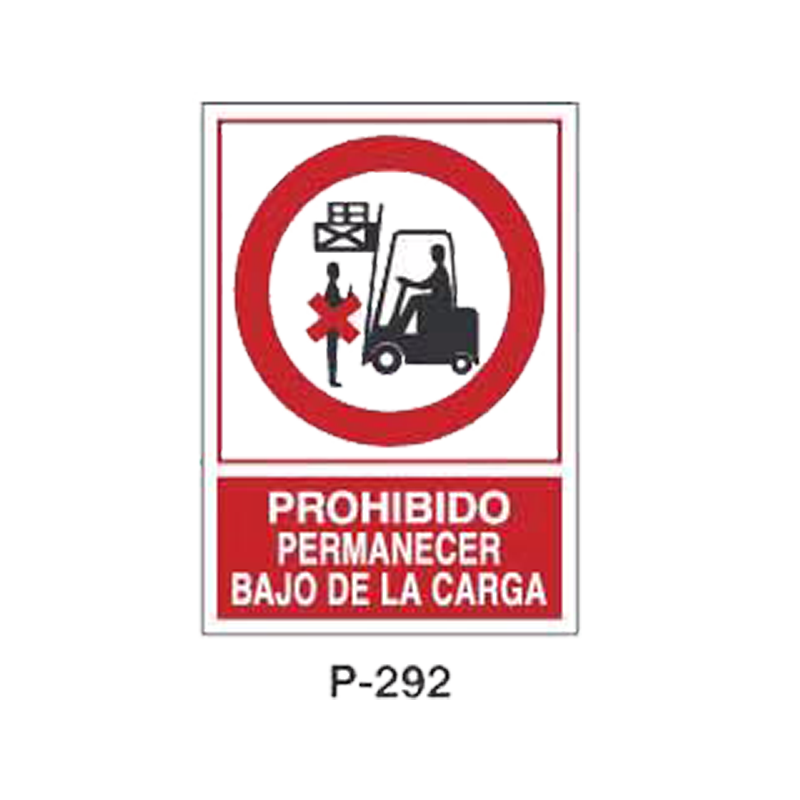 Placa de Prohibición y PCI Tipo 6 (Placa - Clase B)//Prohibition and Fire Signboard Type 6 (Plastic Sheet - Class B)