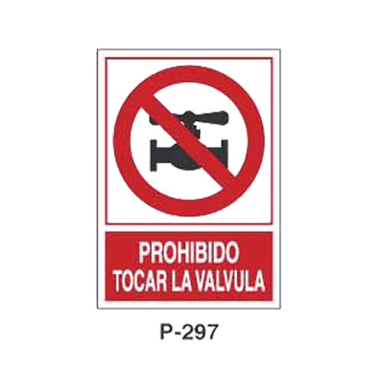 Placa de Prohibición y PCI Tipo 6 (Placa - Clase B)//Prohibition and Fire Signboard Type 6 (Plastic Sheet - Class B)