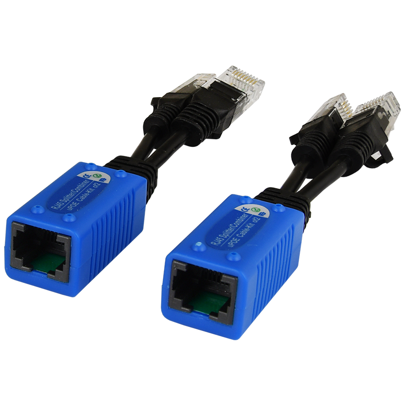 Divisor PULSAR® 2xRJ45 (Enchufe) - 1xRJ45 (Toma)//PULSAR® Splitter 2xRJ45 (Plug) - 1xRJ45 (Socket)