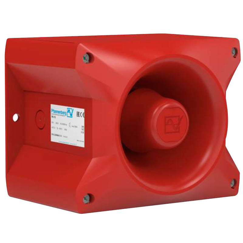 Sirena Roja PFANNENBERG™ de 110db EN54/3//PFANNENBERG™ 110db EN54/3 Red Sounder