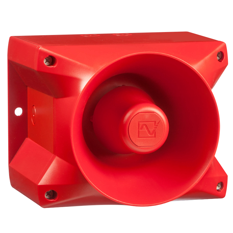 Sirena Roja PFANNENBERG™ de 120db EN54/3//PFANNENBERG™ 120db EN54/3 Red Sounder