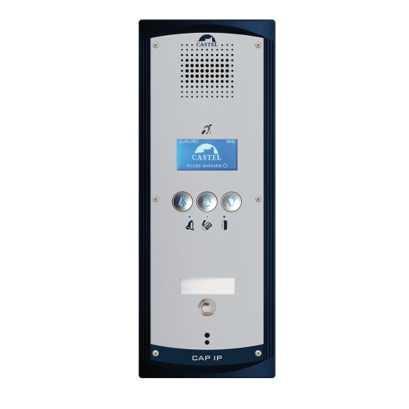 Interfono IP/SIP CASTEL™ CAP PAD IP AUDIO-1B-P//IP/SIP CASTEL™ CAP PAD IP AUDIO-1B-P Intercom