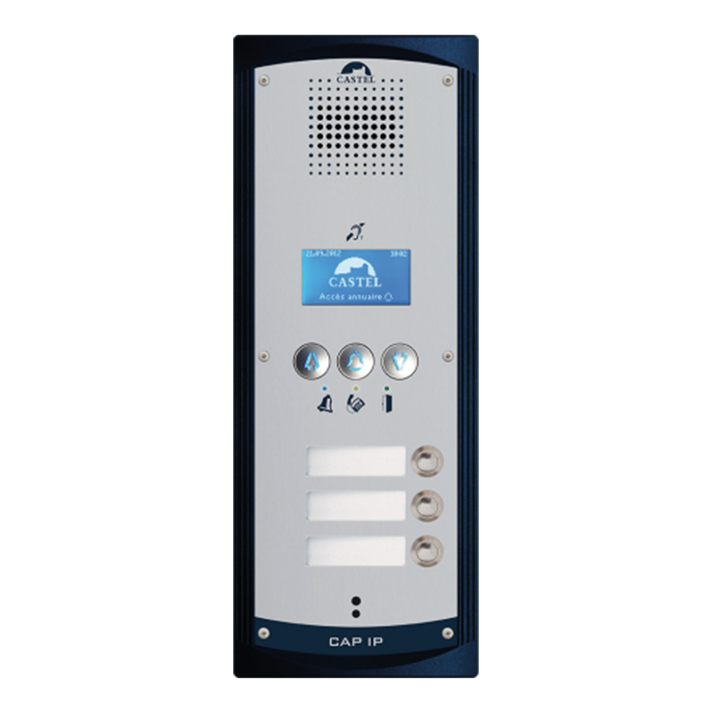 Interfono IP/SIP CASTEL™ CAP PAD IP AUDIO-3B-P//IP/SIP CASTEL™ CAP PAD IP AUDIO-3B-P Intercom