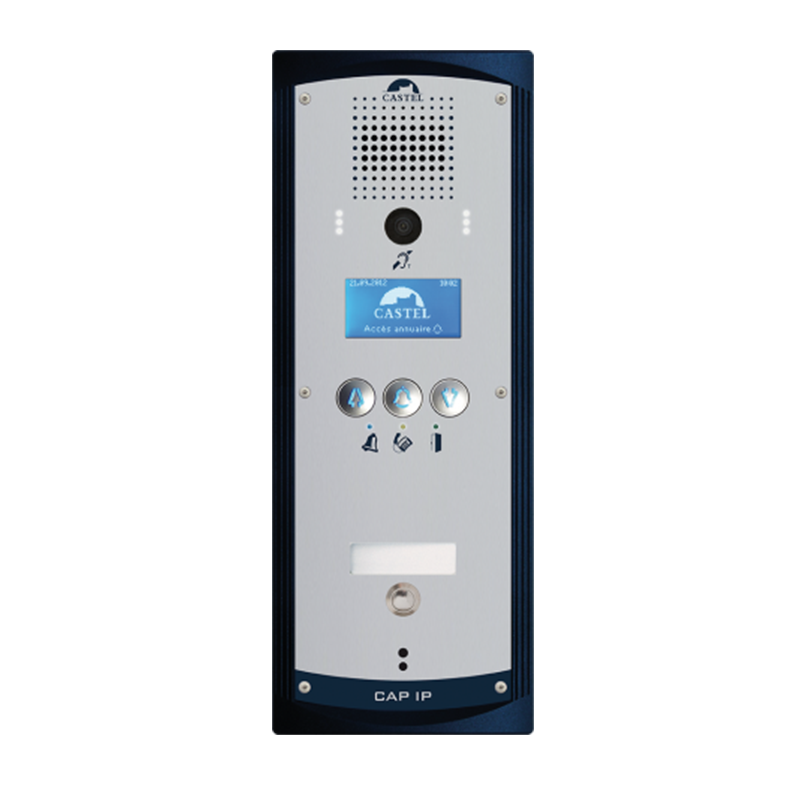 Video-Interfono IP/SIP CASTEL™ CAP PAD IP VIDEO-3B-P//IP/SIP CASTEL™ CAP PAD IP VIDEO-3B-P Audio Video Intercommunication