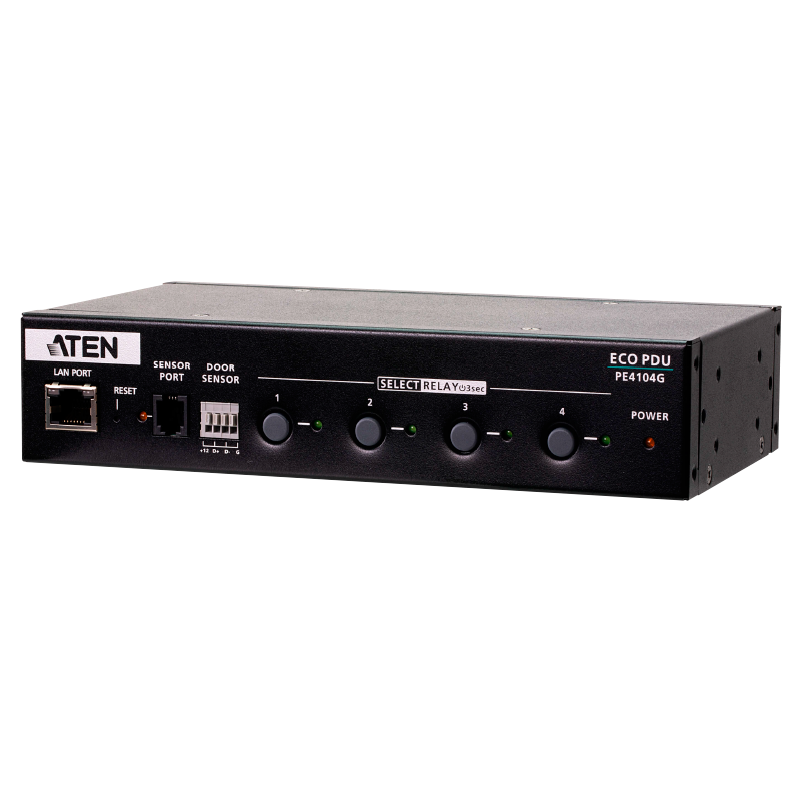 Caja de Control IP ATEN™ de 4 tomas//ATEN™ 4-Outlet IP Control Box