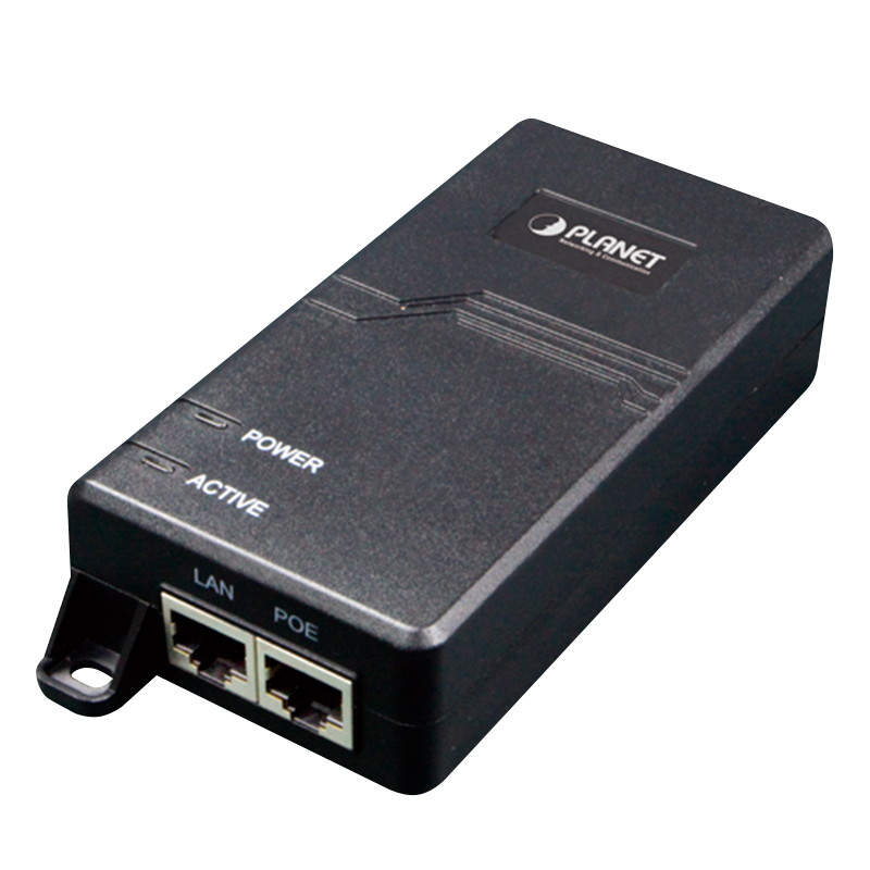 Inyector PoE+ PLANET™ POE-164 (30W)//PLANET™ IEEE 802.3at High Power over Ethernet Injector (30W)