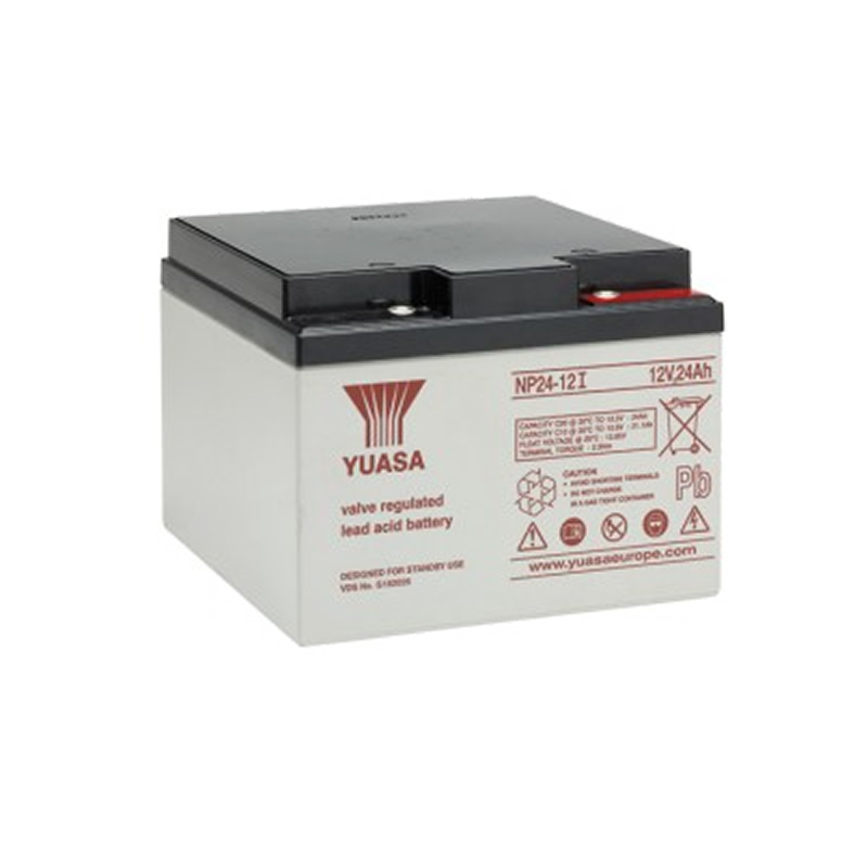 Batería YUASA™ 12 VDC 24Ah//YUASA™ Battery 12 VDC 24Ah