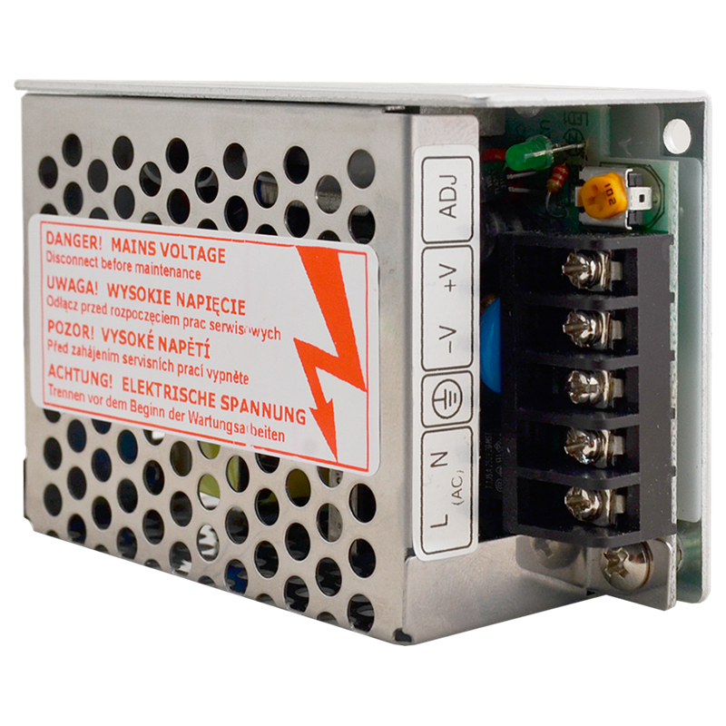 Fuente de Alimentación Conmutada PULSAR® PS 12V/1Amp//PULSAR® PS 12V/1Amp Enclosed Switch Mode PSU