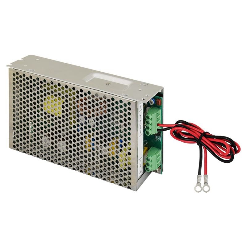 Fuente PULSAR® con Respaldo en Caja de Rejilla 13.8VDC/10A con Conectores Cableados//PULSAR® PSB 13,8V / 10A Enclosed Switch Mode PSU