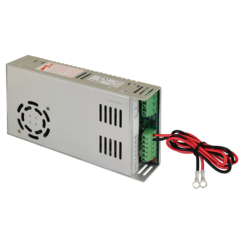 Fuente PULSAR® con Respaldo en Caja de Rejilla 13.8VDC/15A con Conectores Cableados//PULSAR® PSB 13,8V / 15A Enclosed Switch Mode PSU