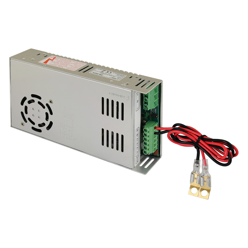 Fuente PULSAR® con Respaldo en Caja de Rejilla 27.6VDC/7A con Conectores Cableados//PULSAR® PSB 27,6V / 7A Enclosed Switch Mode PSU