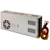 Fuente PULSAR® con Respaldo en Caja de Rejilla 27.6VDC/10Amp con Conectores Cableados//27.6VDC / 10Amp Grid Box Backed PULSAR® Power Supply with Hardwired Connectors