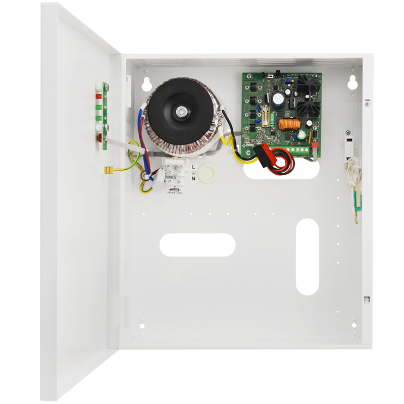 Fuente de Alimentación Conmutada PULSAR® PSBS 13,8V/3Amp/17Ah/OC con Respaldo y Salidas Técnicas//PULSAR® PSBS 13,8V/3Amp/17Ah/OC Buffer Switch Mode PSU with Technical Outputs