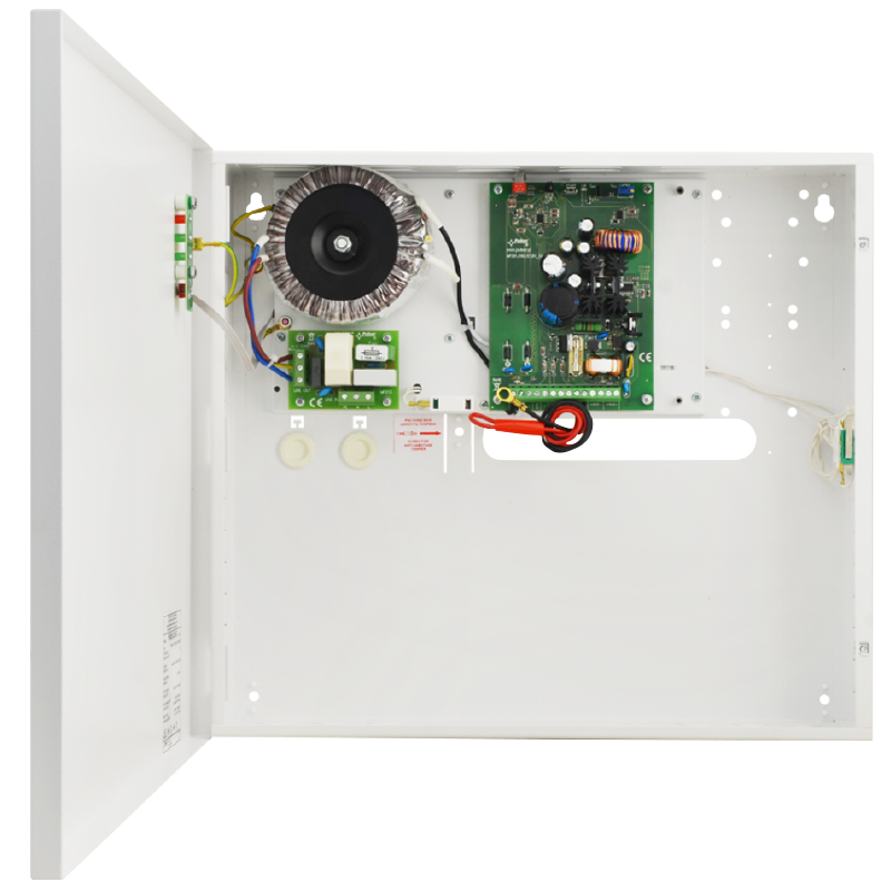 Fuente de Alimentación Conmutada PULSAR® PSBS 27,6V/3Amp/2x17Ah/OC con Respaldo y Salidas Técnicas//PULSAR® PSBS 27,6V/3Amp/2x17Ah/OC Buffer Switch Mode PSU with Technical Outputs