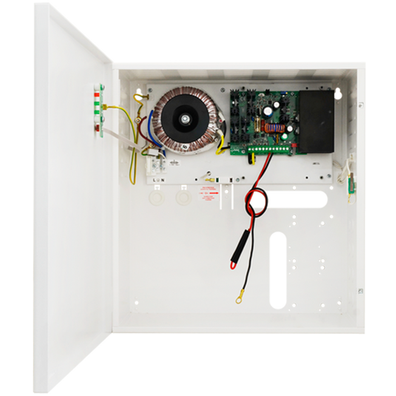 Fuente de Alimentación Conmutada PULSAR® PSBS 13,8V/5Amp/40Ah/OC con Respaldo y Salidas Técnicas//PULSAR® PSBS 13,8V/5Amp/40Ah/OC Buffer Switch Mode PSU with Technical Outputs