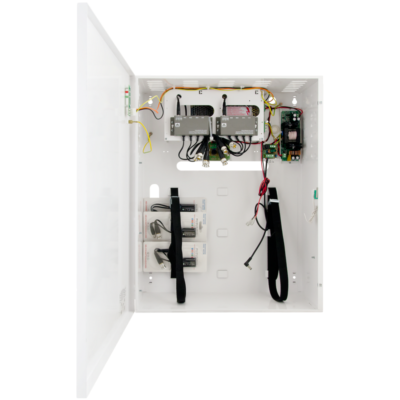 Fuente PULSAR® de 13.8VDC+12VDC/20Amp con Respaldo de 17Ah//PULSAR® Switched and Buffered PSU 13,8V / 12V / 20A / 17Ah