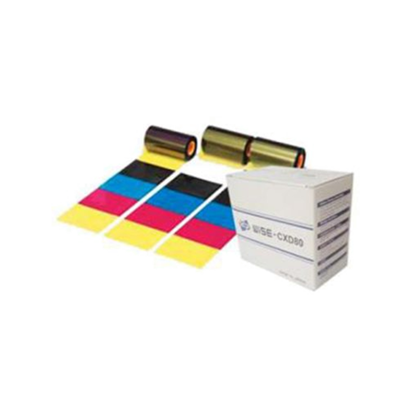 Rollo IDP® Color (YMCKPO)//QUALICA-RD™ Color (YMCKPO) Ribbon