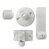 Kit de Rótulas RISCO™ para Detectores de Cortina//RISCO™ Swivel Kit for Curtain Detectors