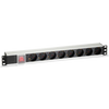 Regleta de 19" con 8 Schukos//Power Distribution Unit - 8 Outlets