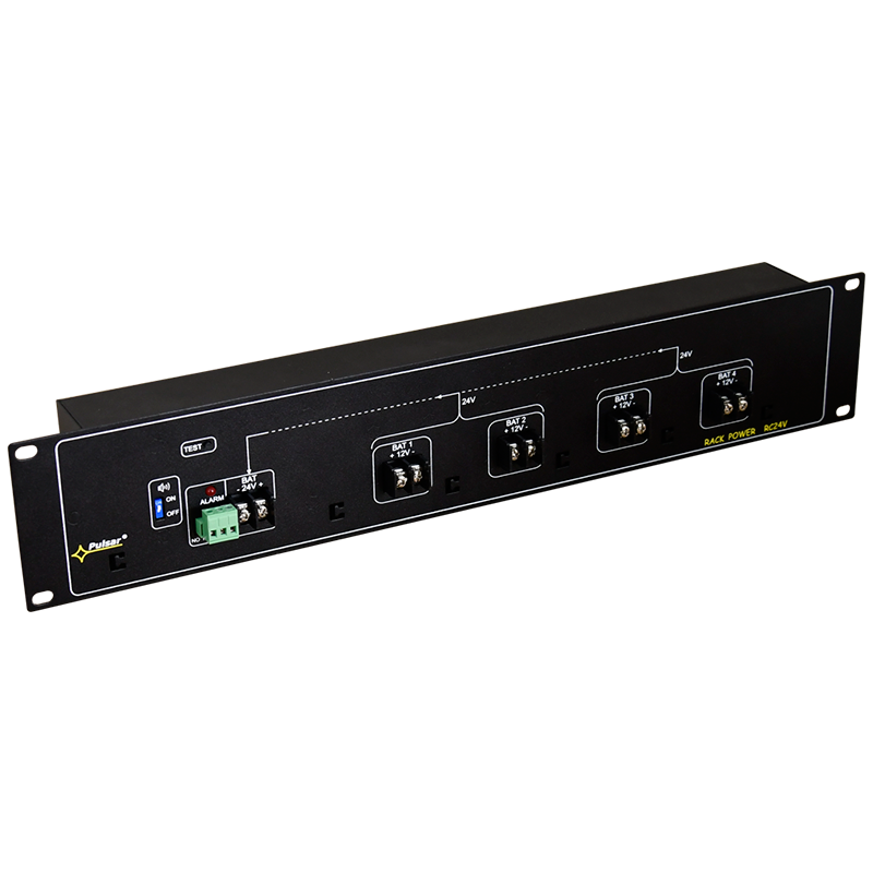 Controlador de Batería PULSAR® 24VDC/10Amp para Racks de 19''//PULSAR® 24VDC/10Amp Battery Controller for RACK 19'' Cabinets