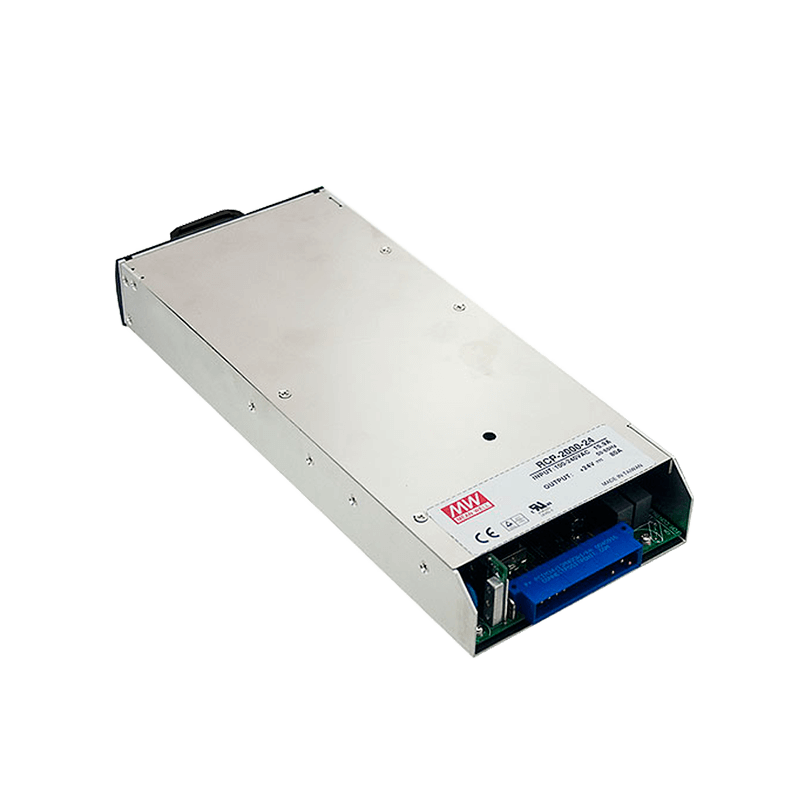 Fuente MEANWELL® RCP-2000 para Chasis RKP-1U de 19"//MEANWELL® RCP-2000 PSU for 19" RKP-1U Chassis
