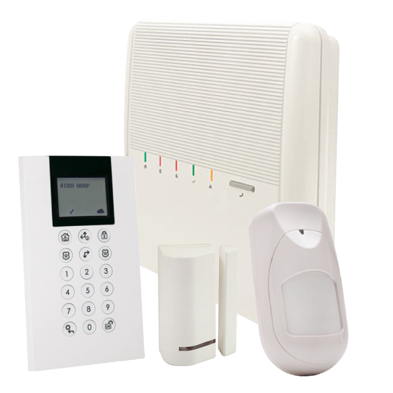 Kit Virtual RISCO™ Agility™ 4 con 1 PIR + RTC + IP + Teclado PANDA + Magnético - G2//RISCO™ Agility™ 4 Virtual Kit with 1 PIR + RTC + IP + PANDA Keypad + Mag. Contact - G2