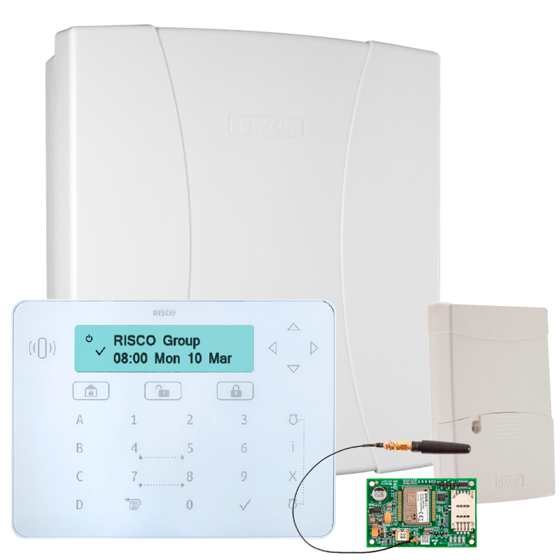 Kit Virtual RISCO™ ProSYS™ 2 Plus con Teclado Táctil + GSM 3G - G2//RISCO™ ProSYS™ 2 Plus Kit Virtual  with Touchpad + GSM 3G - G2