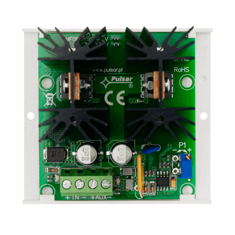 Redutor de Tensión PULSAR® DC/DC 5Amp (12VDC)//PULSAR® DC/DC 5Amp (12VDC) Voltage Reducer