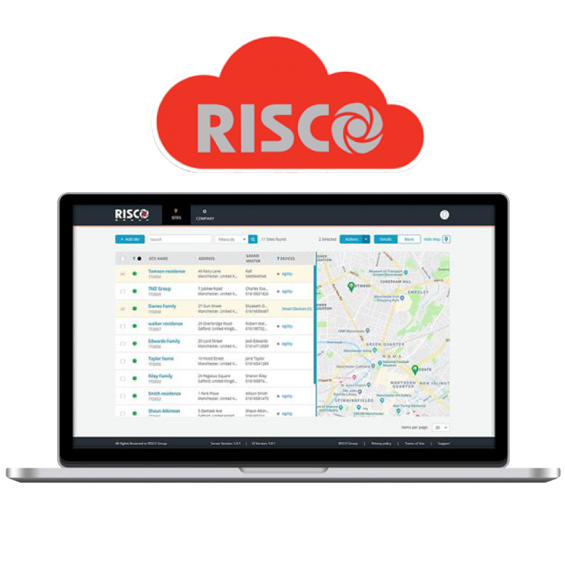 Licencia de Ampliación de Zonas para Centrales RISCO™//Zone Extension License for RISCO™ Alarm Panels