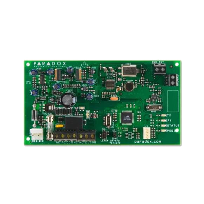 Repetidor PARADOX™ Vía Radio con Salida de Relé//PARADOX™ antenna Vía Radio with relay outputs