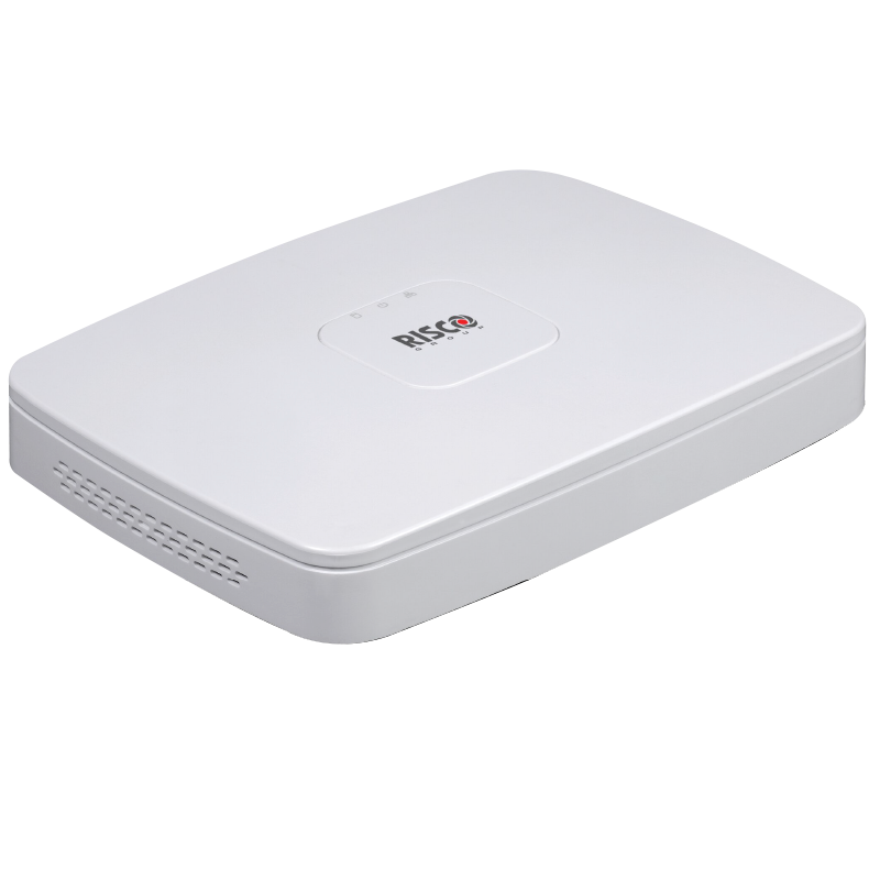 NVR RISCO™ VUpoint™ de 8 Canales PoE para Video Verificación (Alarma)//RISCO™ VUpoint™ 8-Channel PoE NVR for Video Verification (Alarm)