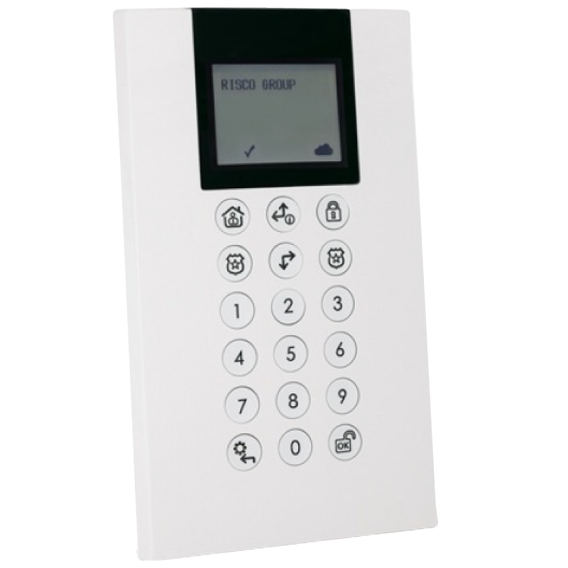 Teclado RISCO™ Panda™ Vía Radio con Lector RFID - G2//RISCO™ Panda™ Via Radio Keypad with RFID Reader  - G2