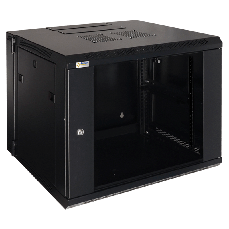 Rack Mural 9U de 2 Cuerpos (A600 F600)//9U (W600 D600) Wall Mounted Rack with 2 Sections