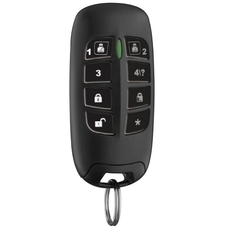 Mando Remoto RISCO™ Vía Radio Bidireccional (8 Botones) - G2//RISCO™ Bidirectional Wireless Remote Push Button (8 Buttons) - G2